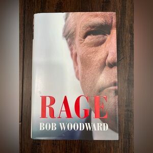 Rage by Bob Woodward - hardback